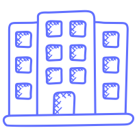 hospital icon purple